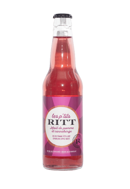 Les P’tits RITT – Sparkling apple & cranberry juice